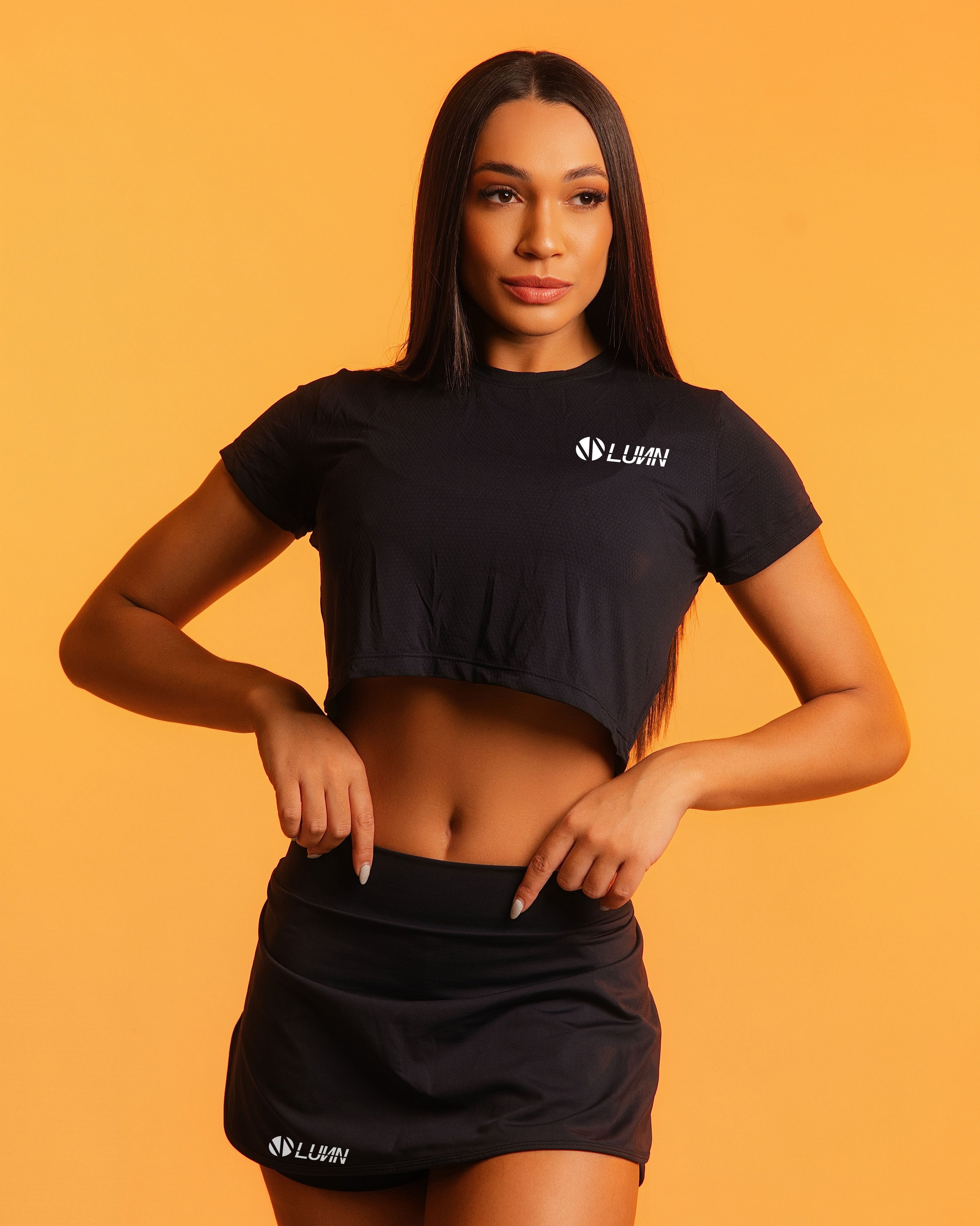 Cropped Aura Preto