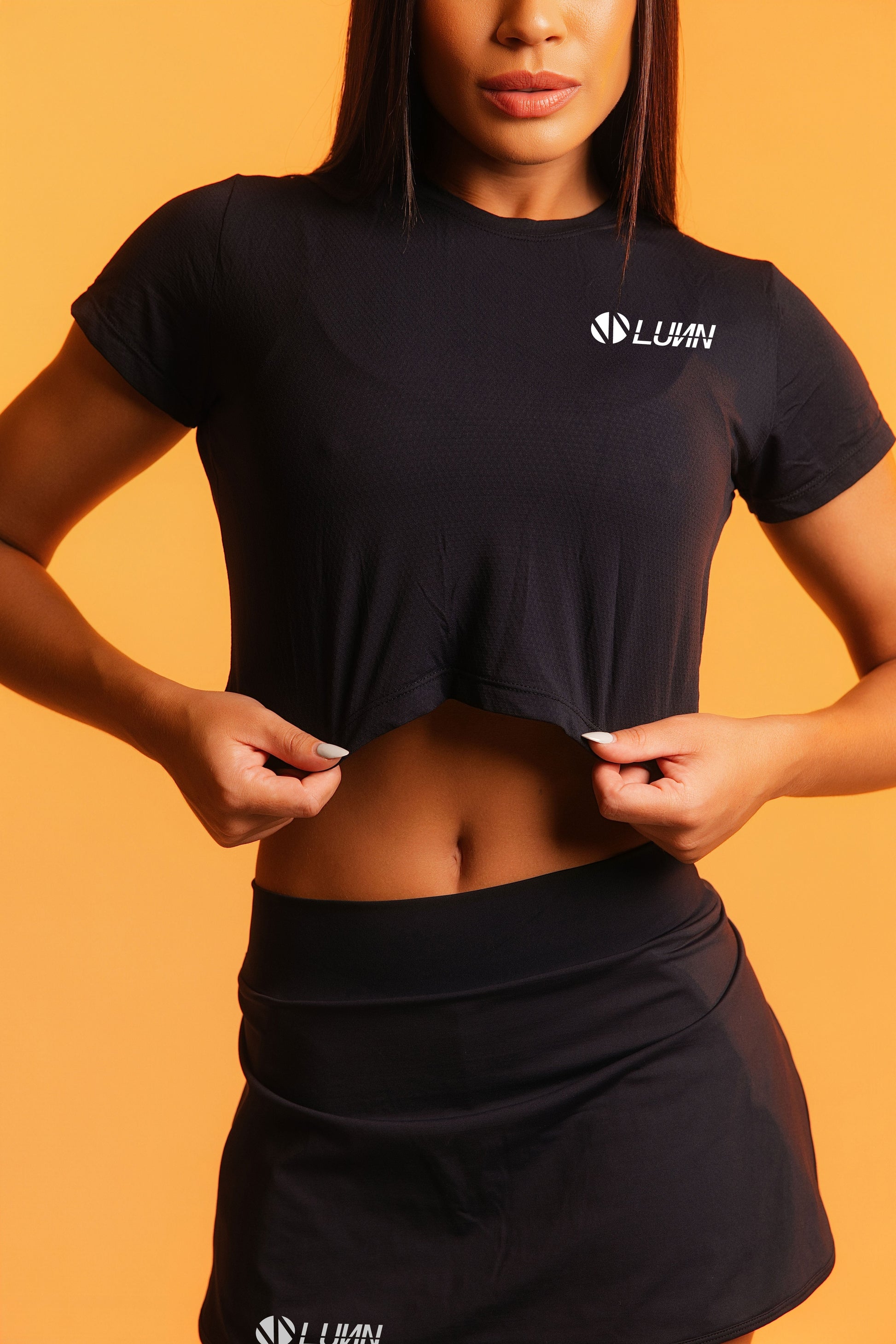 Cropped Aura Preto