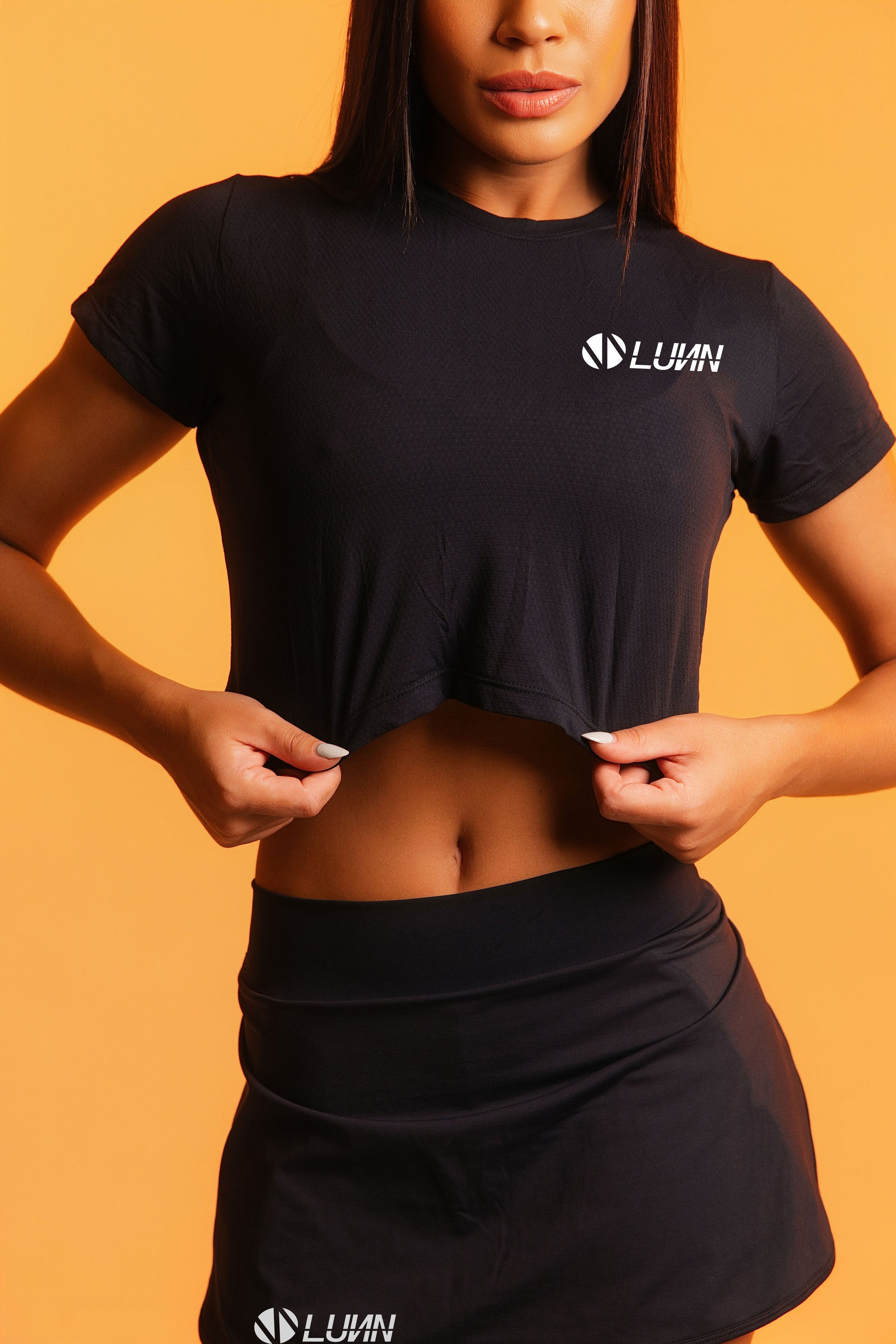 Saia Skort Luna Preta